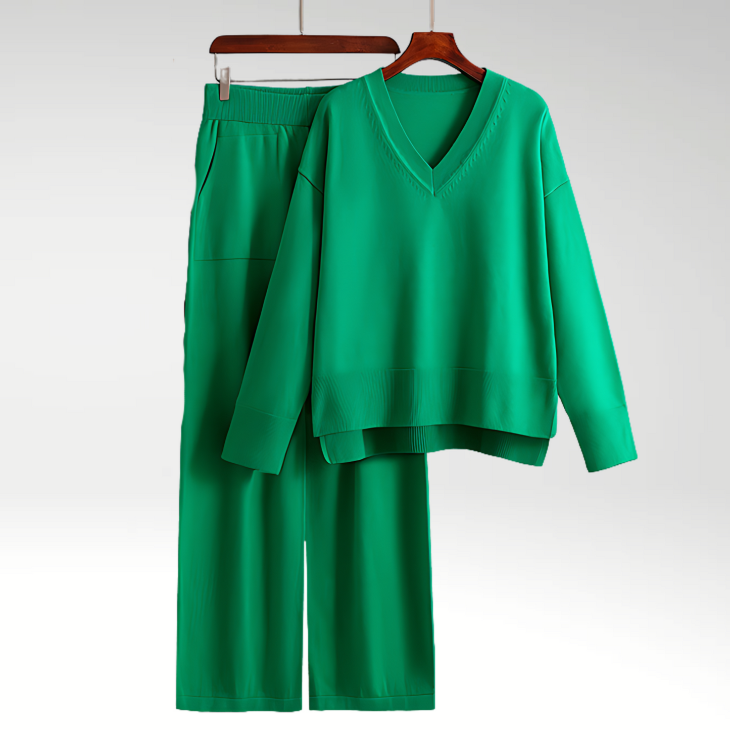Dupont™ | Luxe Ensemble Deux Pièces Col V