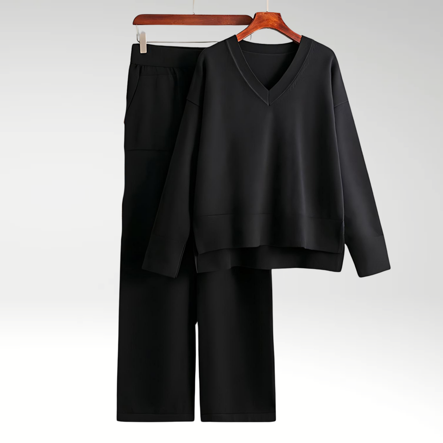 Dupont™ | Ensemble Deux Pièces Luxe à Col en V