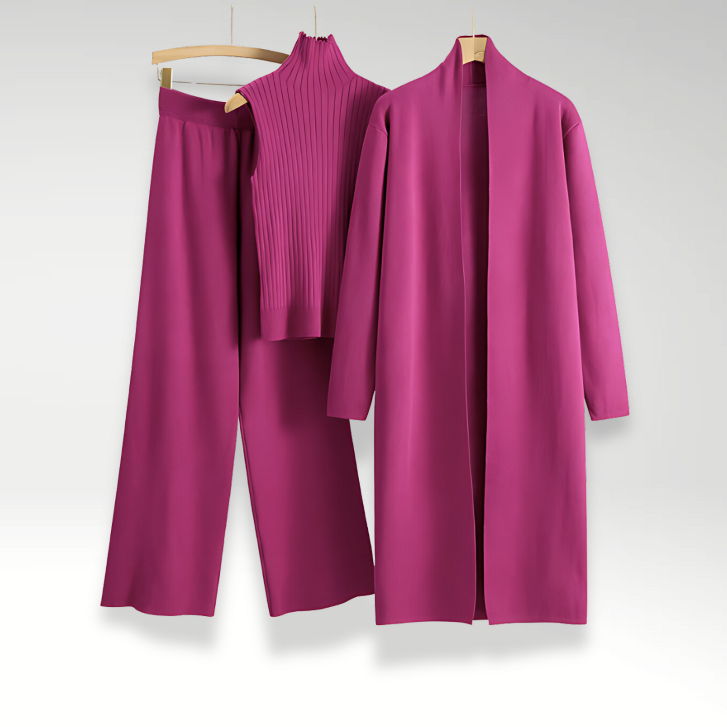 Dupont™ | Ensemble trois pièces en maille Luxe