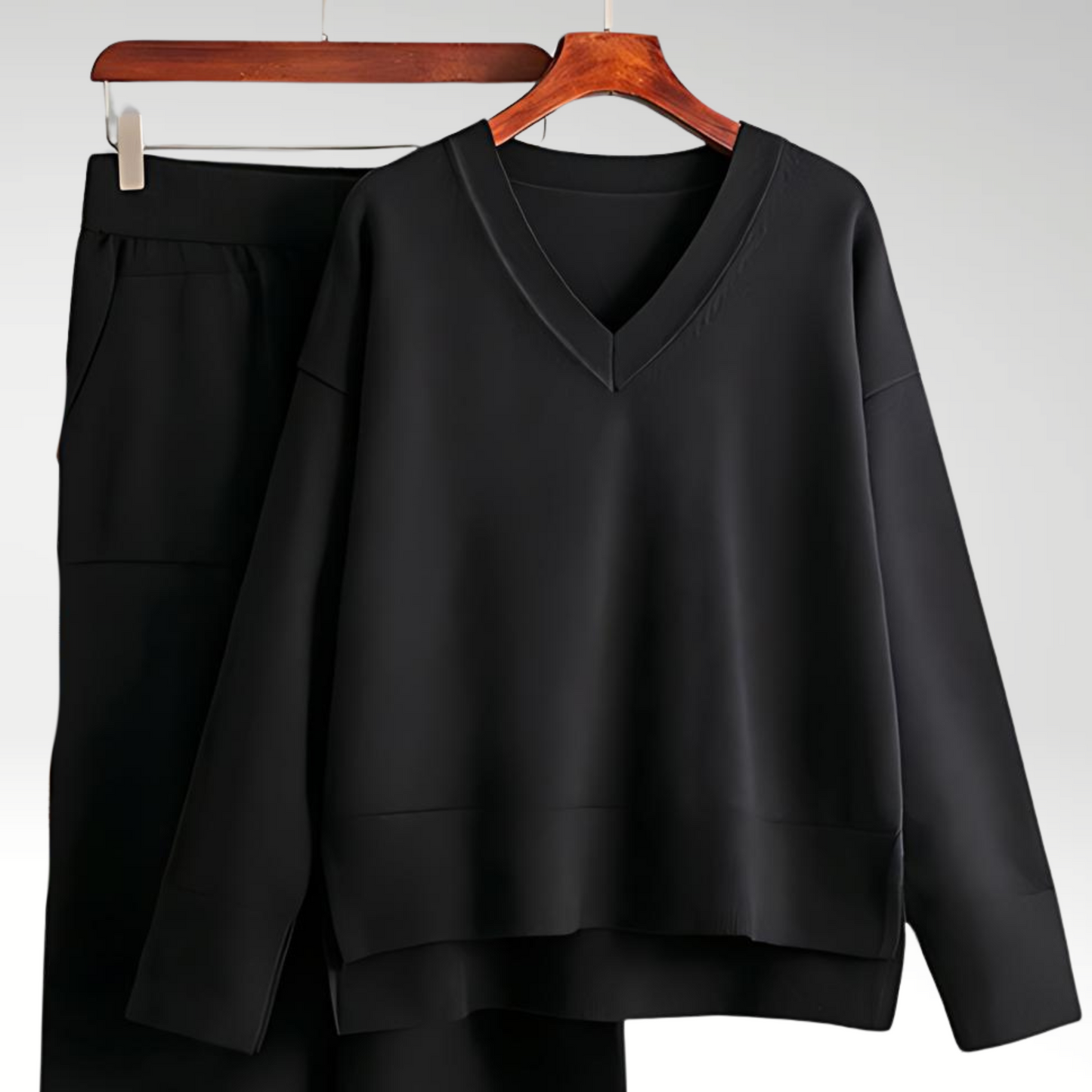 Dupont™ | Luxe Ensemble Deux Pièces Col V