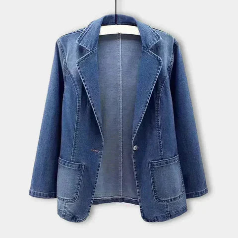 Sofia® | Blazer en Denim Élégant pour Femmes