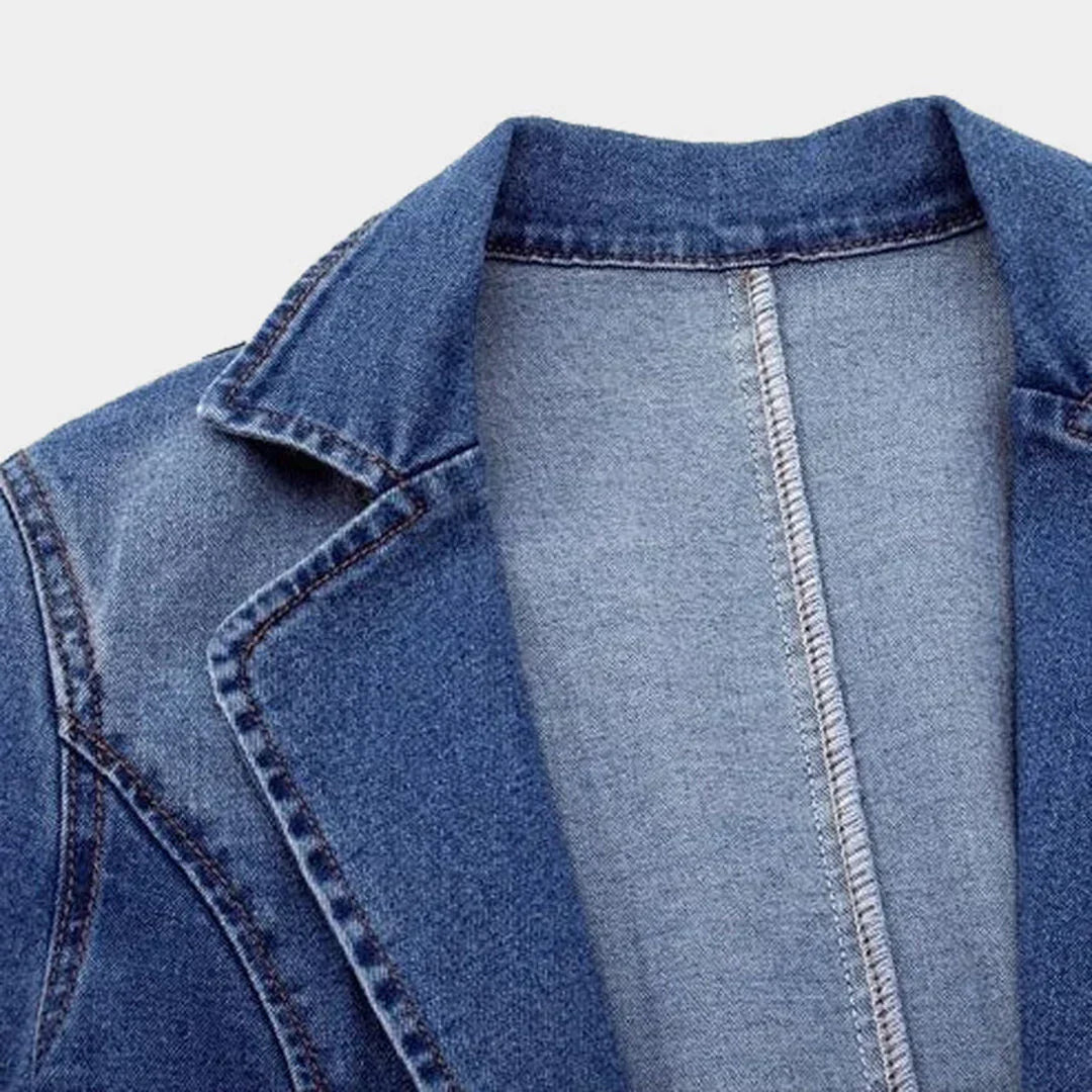 Sofia® | Blazer en Denim Élégant pour Femmes