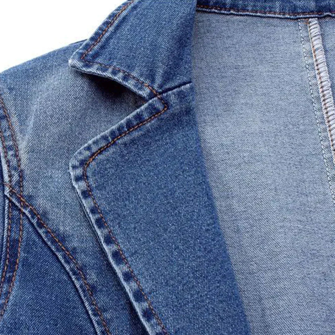 Sofia® | Blazer en Denim Élégant pour Femmes
