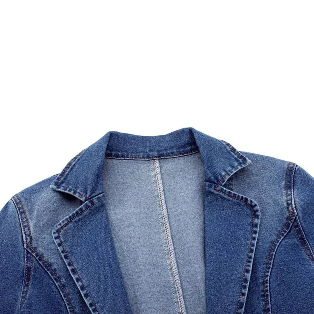 Sofia® | Blazer en Denim Élégant pour Femmes