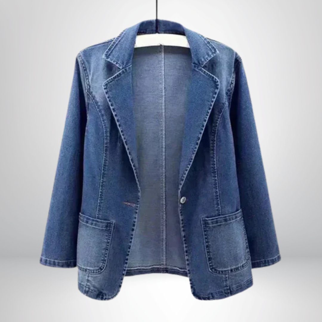 Sofia® | Blazer en Denim Élégant pour Femmes