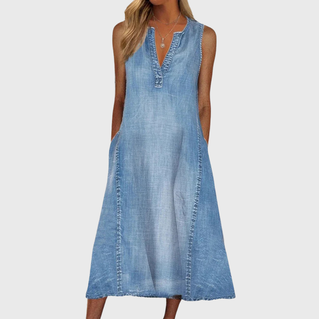 Sofia® | Robe en Denim Confort