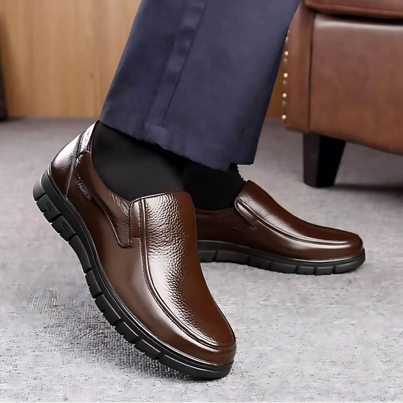 Massimo | Élégantes chaussures à enfiler