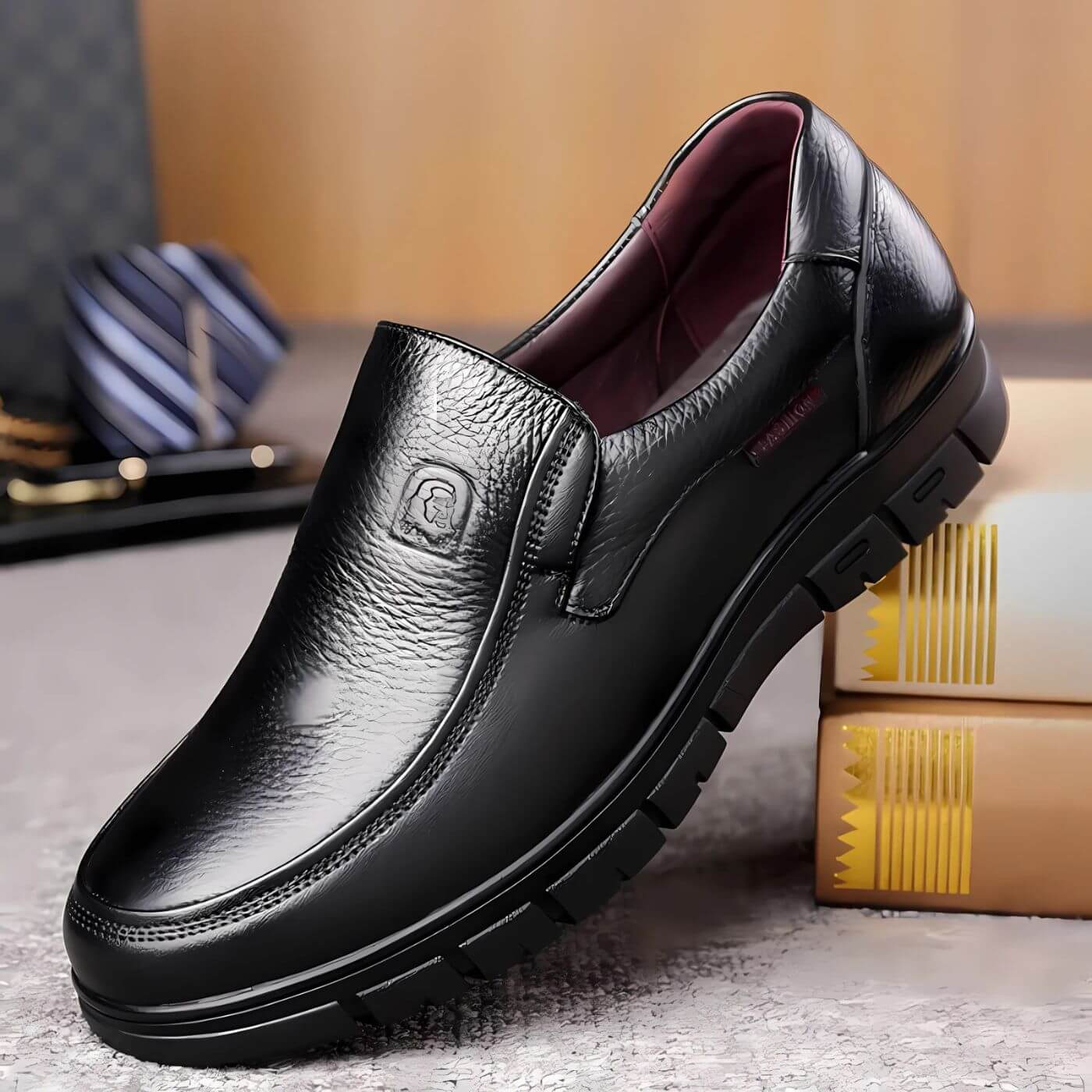 Massimo | Élégantes chaussures à enfiler