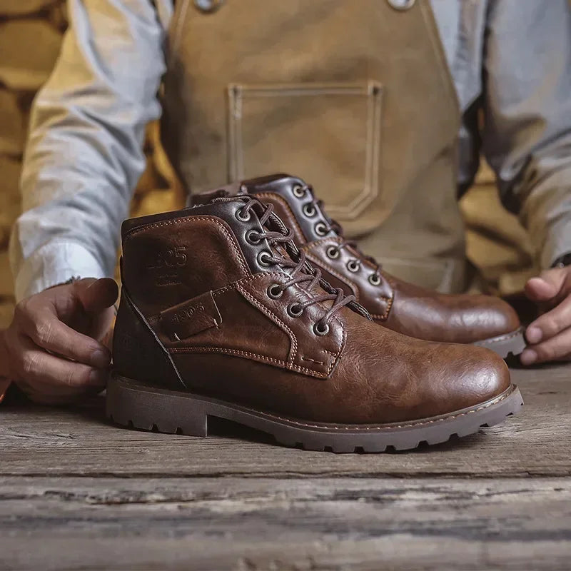 Parker | Bottines en cuir
