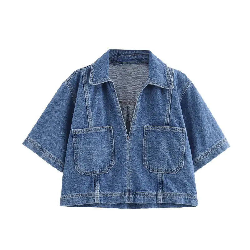 Sofia® | Ensemble en Denim à Col V