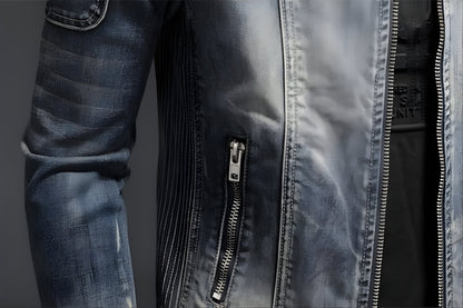 Nicolas | Veste en denim au caractère affirmé