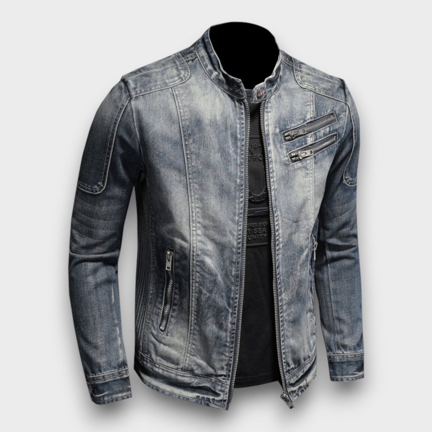 Nicolas | Veste en denim au caractère affirmé
