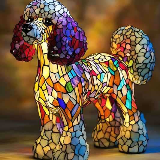 Gigi  | Lampe pour chien Magisk en verre coloré