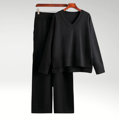 Dupont™ | Ensemble Deux Pièces Luxe à Col en V