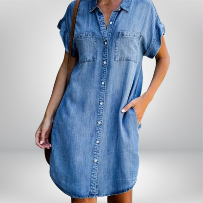 Sofia® | Robe en Jean Décontractée