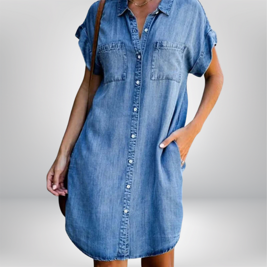 Sofia® | Robe en Jean Décontractée