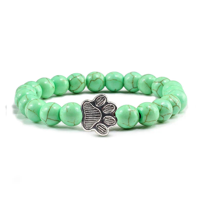 Bracelet en Perles Naturelles avec Pendentif Argent – MELIE