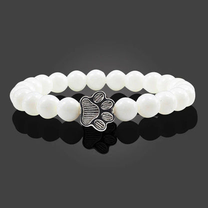 Bracelet en Perles Naturelles avec Pendentif Argent – MELIE