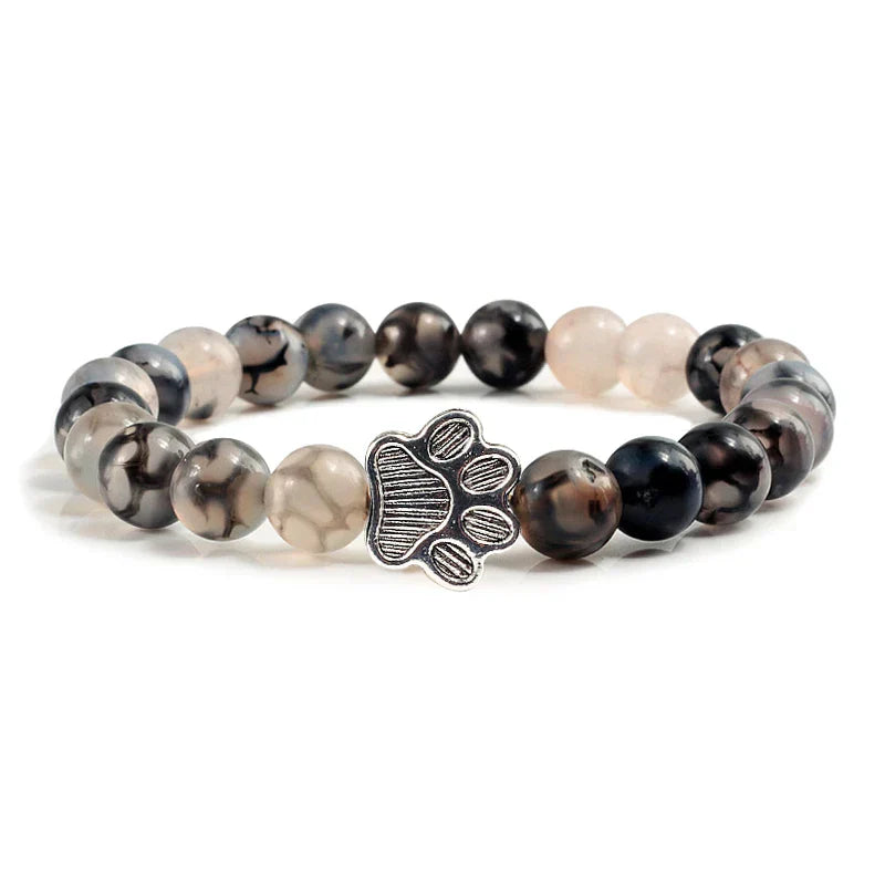 Bracelet en Perles Naturelles avec Pendentif Argent – MELIE