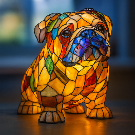 Shadow  | Lampe pour chien Magisk en verre coloré