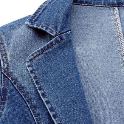 Sofia® | Blazer en Denim Élégant pour Femmes