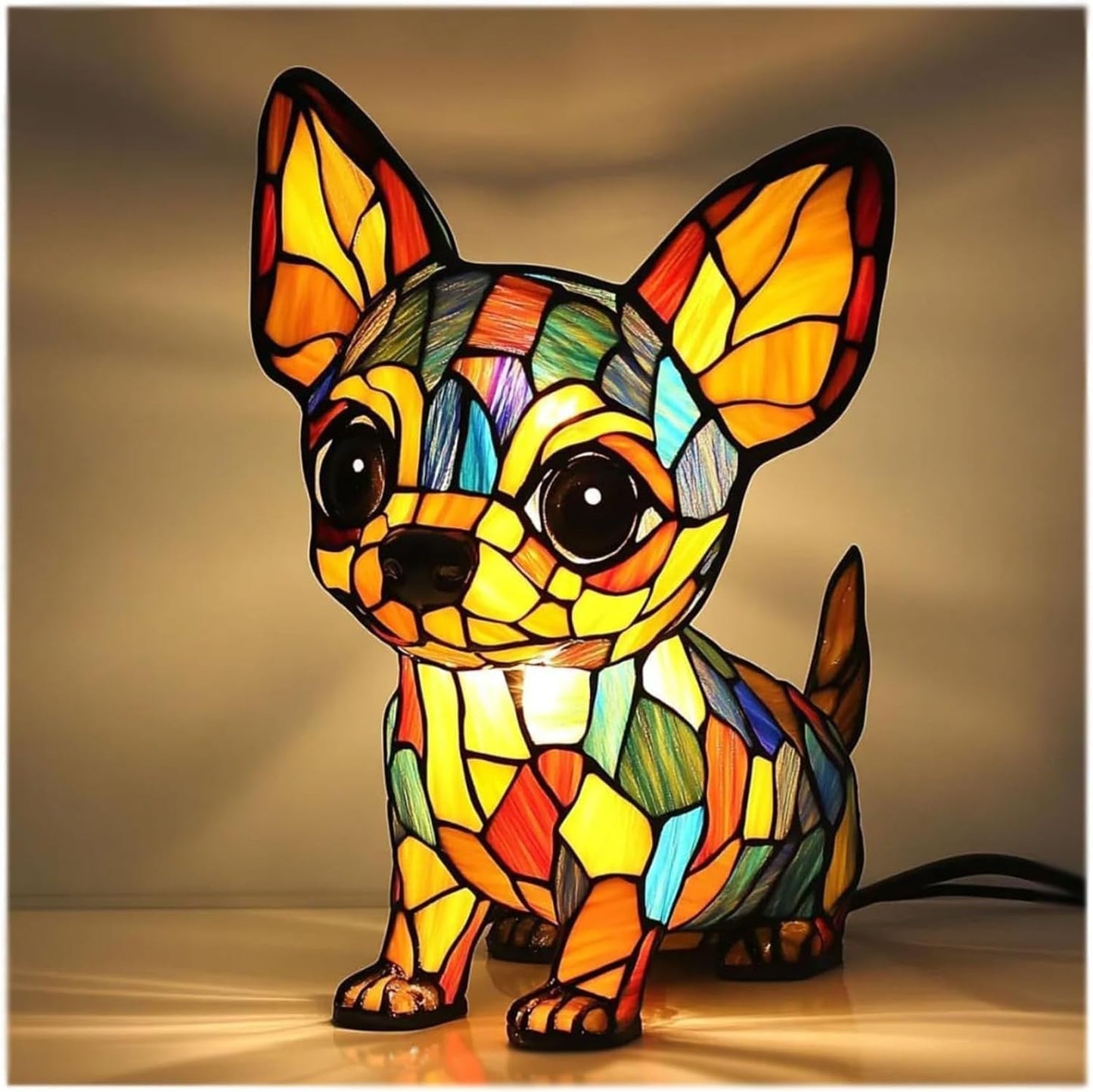 Chacha  | Lampe pour chien Magisk en verre coloré