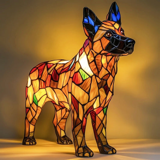 Bandit | Lampe pour chien Magisk en verre coloré
