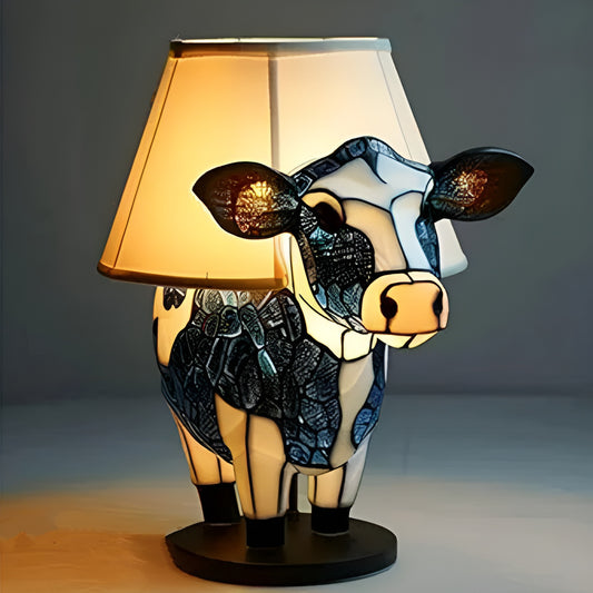 Marguerite | Lampe vache Magisk en verre coloré
