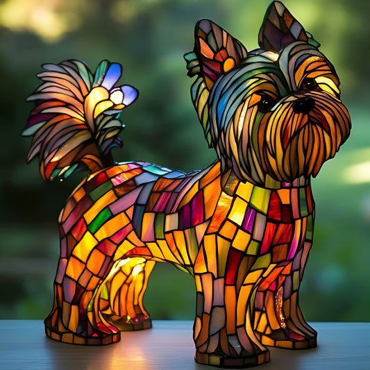 Lili   | Lampe pour chien Magisk en verre coloré