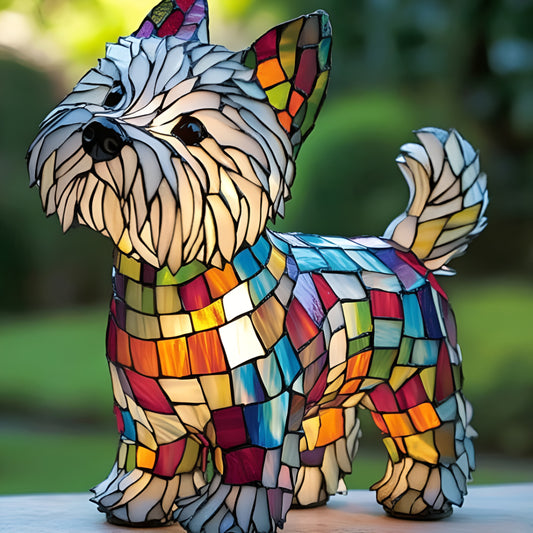 Max | Lampe pour chien Magisk en verre coloré