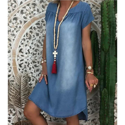 Sofia™ | Robe d'été en denim décontractée
