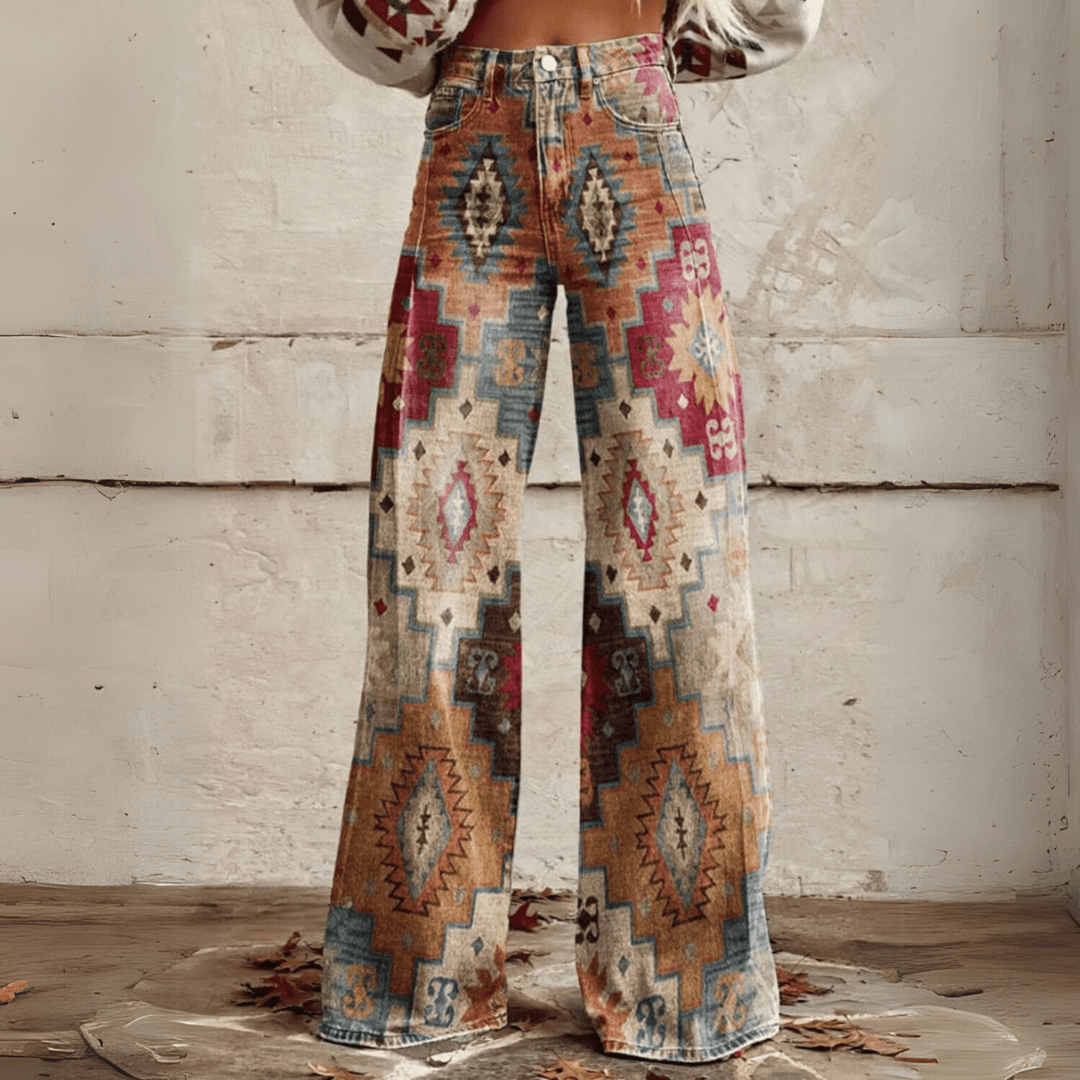 Sofia® | Pantalon Vintage Boho